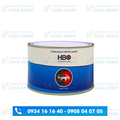 Bột/bả Matit 2 Thành Phần HBO – Giải Pháp Trám Trét Hoàn Hảo Cho Bề Mặt Sơn Xe & Kim Loại thumbnail 2