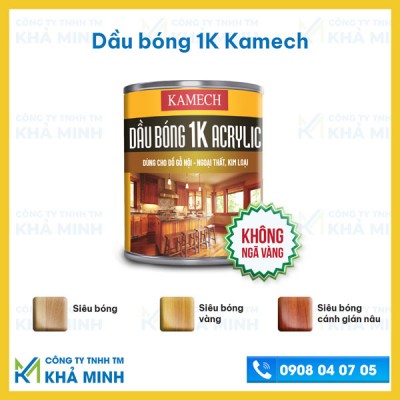 Sơn bóng cánh gián cao cấp không ngã vàng, nhiều màu sắc, độ bền cao (800gr)