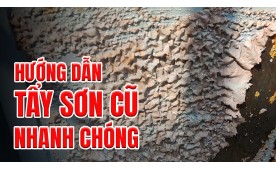 HƯỚNG DẪN CÁCH TẨY LỚP SƠN CŨ TRÊN CỬA SẮT ĐƠN GIẢN VÀ NHANH CHÓNG.