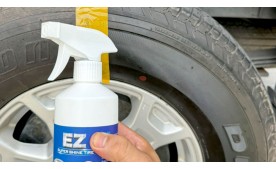 Tự dưỡng lốp xe cũ trở lại màu đen bóng như mới