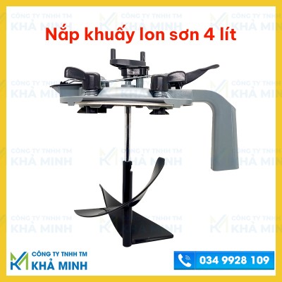 Nắp đậy cho máy khuấy sơn, nắp trộn sơn dùng cho lon sơn 4 lít - ảnh 1