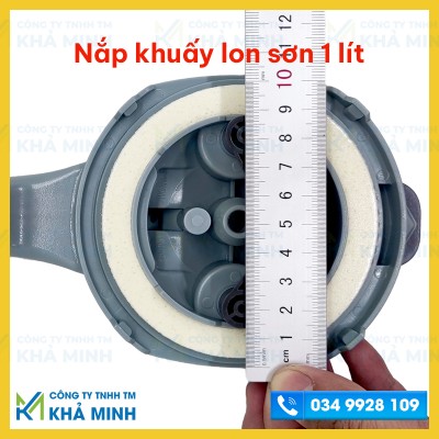 Nắp đậy cho máy khuấy sơn, nắp trộn sơn dùng cho lon sơn 1 lít thumbnail 3