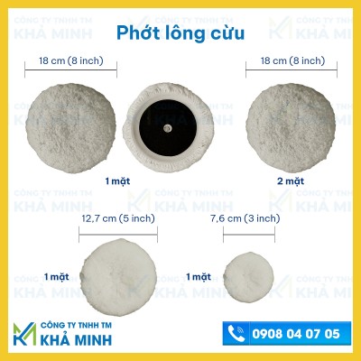 Phớt lông cừu đánh bóng ôtô - ảnh 1