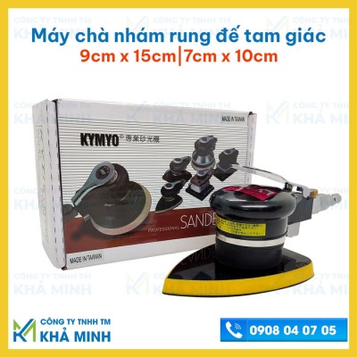 Máy chà nhám đế tam giác cao cấp Kymyo sử dụng khí nén (Có bảo hành) - ảnh 1