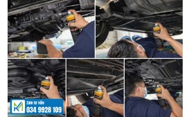 Cách phủ gầm xe tại nhà đơn giản – tiết kiệm chi phí mà vẫn hiệu quả