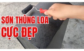 Cách sơn mới thùng loa bãi đơn giản, đẹp mắt ai cũng làm được