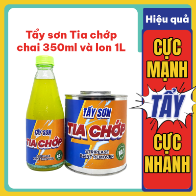 Tẩy Sơn Tia Chớp – Giải Pháp Tẩy Sơn Nhanh, Mạnh Cho Bề mặt Kim Loại, Gỗ, Kính - ảnh 1