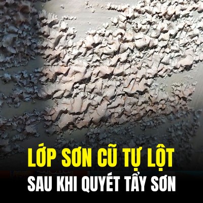 Tẩy Sơn Tia Chớp – Giải Pháp Tẩy Sơn Nhanh, Mạnh Cho Bề mặt Kim Loại, Gỗ, Kính thumbnail 3
