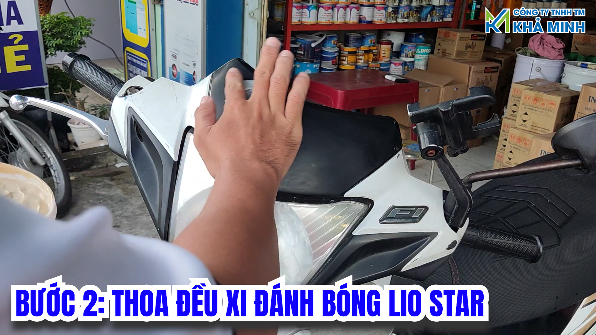 Hướng dẫn đánh bóng xe máy tại nhà