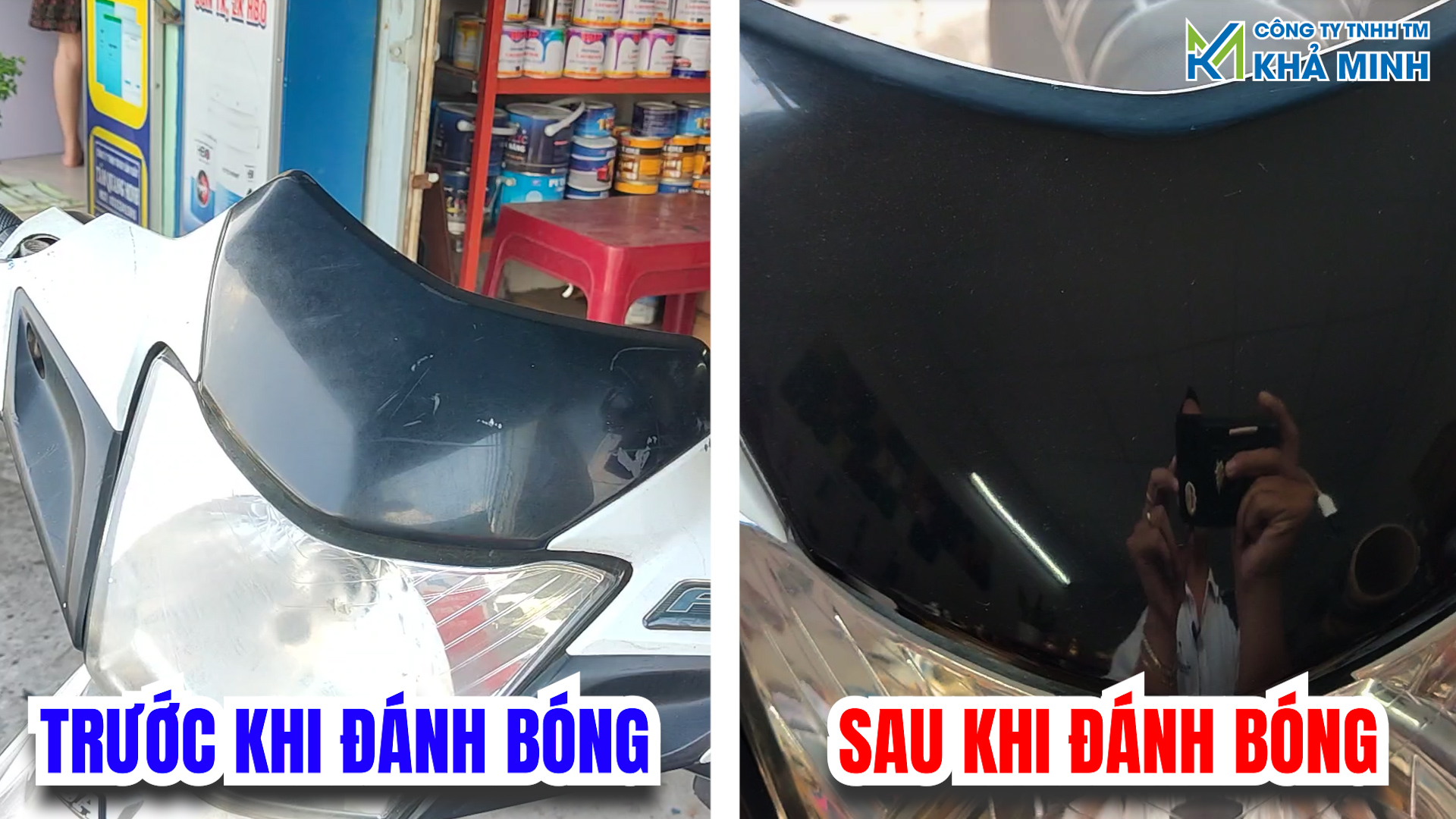 Hướng dẫn đánh bóng xe máy tại nhà 5