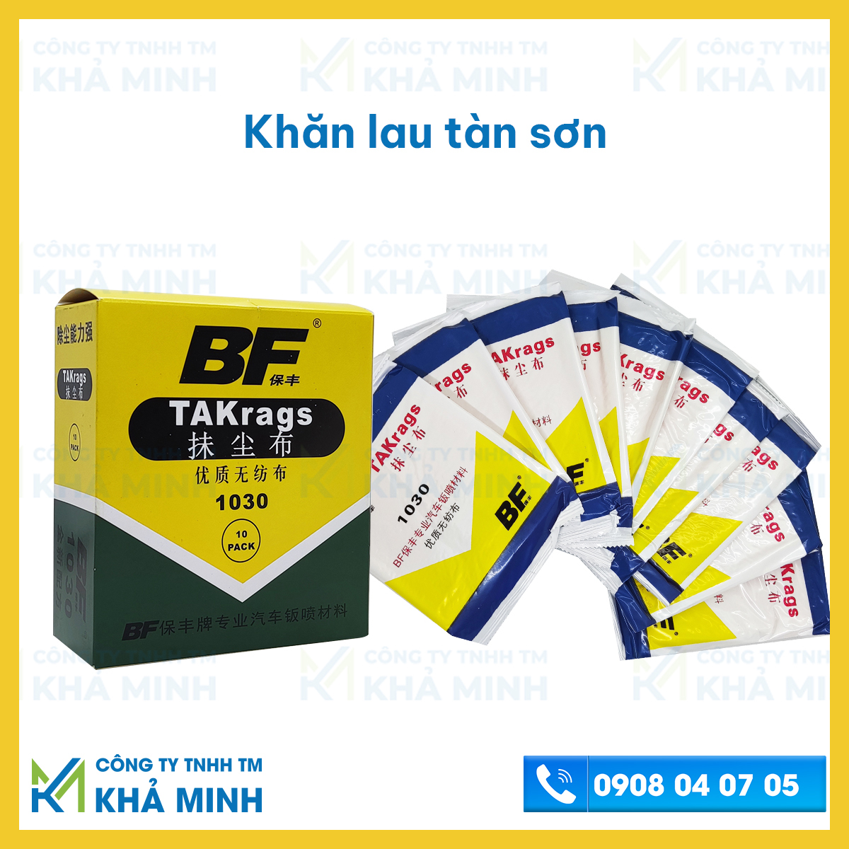 Khăn lau bụi sơn cho xe