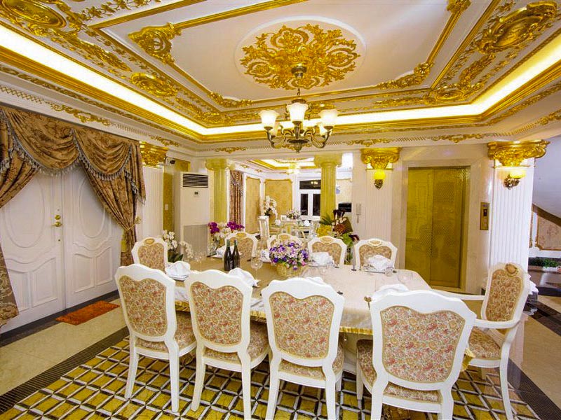 Công trình sử dụng sơn nhũ để trang trí