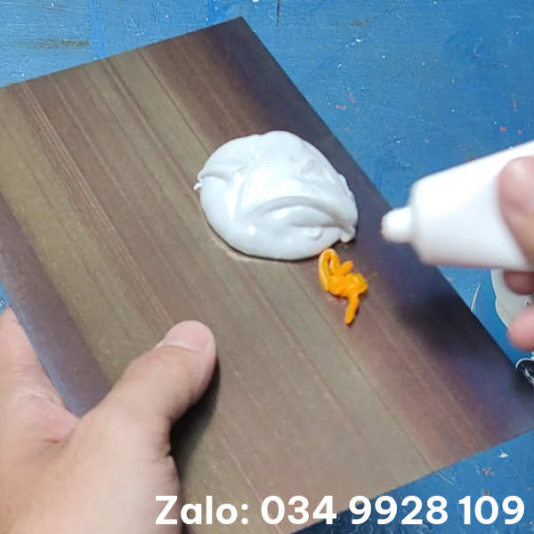 Chú ý tỷ lệ trộn giữa bả matit và phụ gia đông cứng