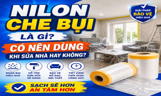 Nilon che bụi là gì? Có nên dùng khi sửa nhà hay không?