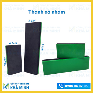 Thanh chà nhám đánh bóng cầm tay kích thước 13.2x6.8cm và 23x6.8cm