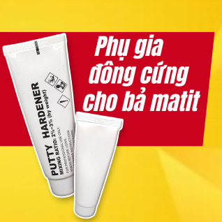 Tuýp Phụ Gia Trộn Bả Matit 2 thành phần - Giúp Matit Nhanh Khô, Cứng Chắc Và Dễ Thi Công