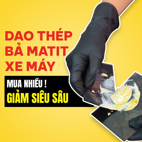 Bộ Dao Trét Matit Thép Và Dao Cao Su Nhiều Kích Thước - ảnh 1