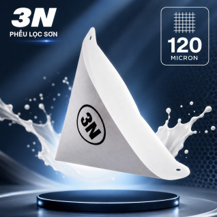 Phễu Lọc Sơn 3N Mắt Lưới 120 Micron - Giải pháp lọc sơn công nghiệp nhanh chóng, hiệu quả