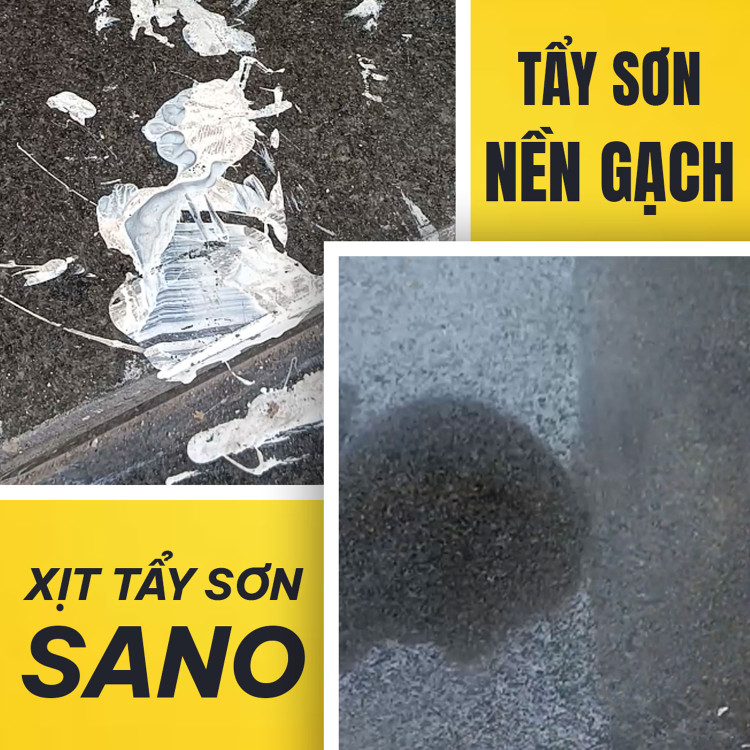 Chai Xịt Tẩy Sơn SANO 400ml - Tẩy Sơn Nhanh, Mạnh, Hiệu Quả Trên Kính Và Kim Loại thumbnail 4