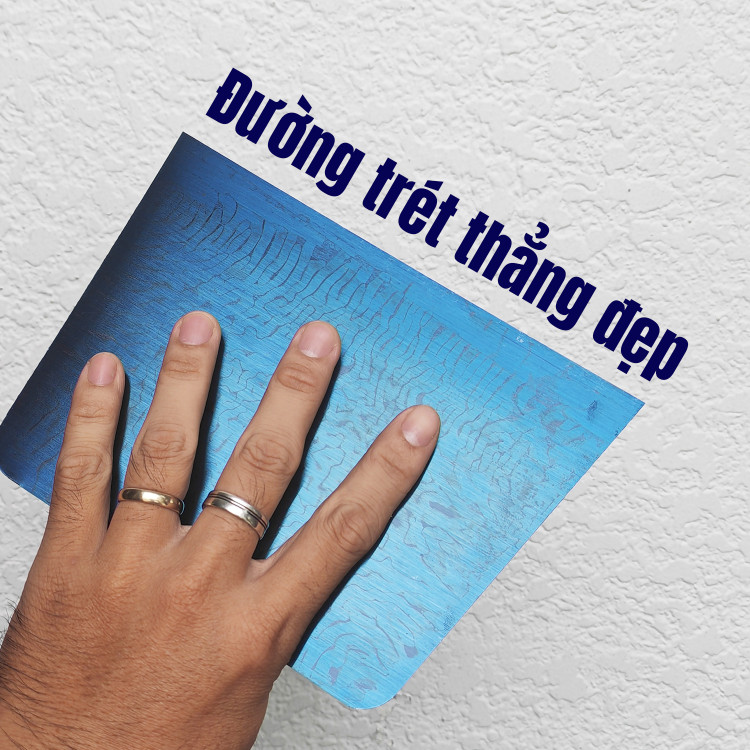 Dao Trét Matit Bo Tròn 2 Góc Thép Dày 3 Yem - Trét Êm Tay, Hạn Chế Xước Bề Mặt thumbnail 3