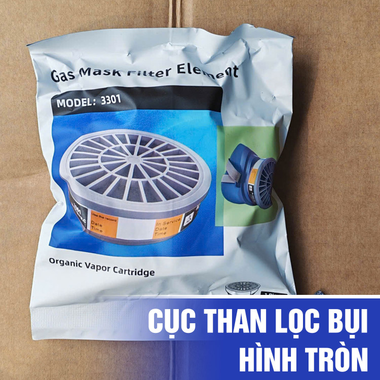 Mặt Nạ Phòng Độc 1 Phin Lọc - Phòng chống bụi hiệu quả cho thợ sơn thumbnail 4