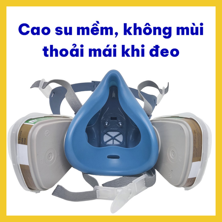 Mặt Nạ Phòng Độc 2 Phin Lọc, Giải Pháp Bảo Vệ Hô Hấp Hiệu Quả Khi Sơn Sửa, Cơ Khí Và Hóa Chất thumbnail 2
