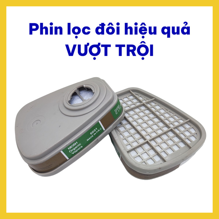 Mặt Nạ Phòng Độc 2 Phin Lọc, Giải Pháp Bảo Vệ Hô Hấp Hiệu Quả Khi Sơn Sửa, Cơ Khí Và Hóa Chất thumbnail 3