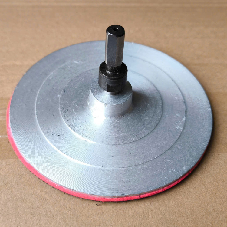 Đế Chà Nhám Nhôm 4 Inch (100mm) & 5 Inch (125mm), Bền Chắc, Cân Bằng Tốt, Hỗ Trợ Chà Nhám Hiệu Quả thumbnail 4