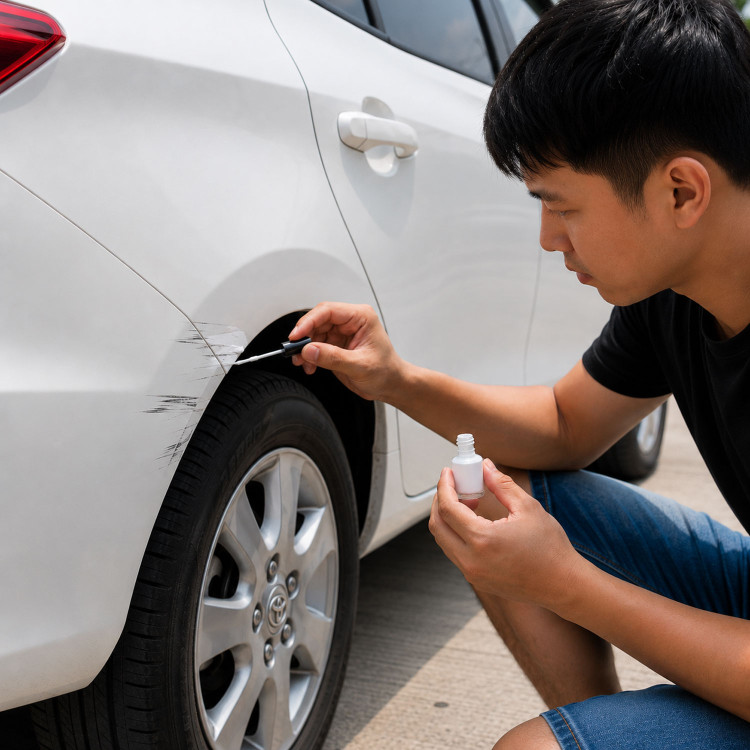 Sơn Dặm Xe Toyota Vios Đủ Màu - Giải Pháp Xử Lý Vết Trầy Xước Nhanh Chóng, Tiết Kiệm thumbnail 3