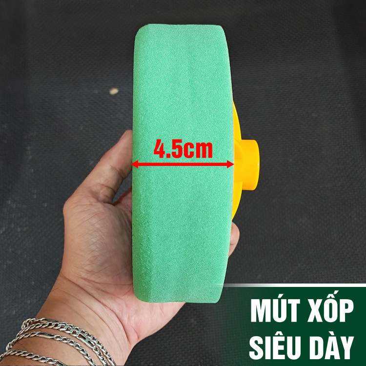 Phớt Đánh Bóng Xốp 6 Inch Có Gắn Đế – Đánh Bóng Nhanh, Êm Tay, Hiệu Quả Cao thumbnail 3